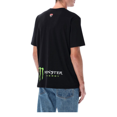 triko DUCATI CORSE - MONSTER ENERGY (černá, šedá)