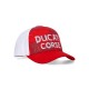 kšiltovka DUCATI Corse, dětská (červená,bílá)