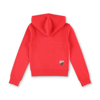 mikina DUCATI CORSE dětská (červená,bílá)