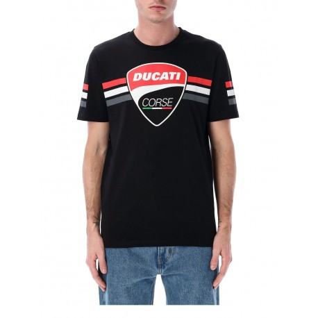 triko DUCATI CORSE (černá, červená)