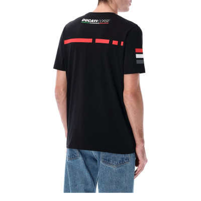 triko DUCATI CORSE (černá, červená)