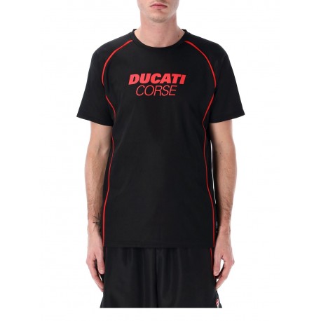 triko DUCATI CORSE (černá, červená)