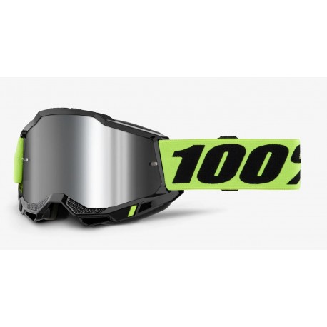 ACCURI 2 100% - USA brýle žluté - zrcadlové stříbrné plexi, dětské