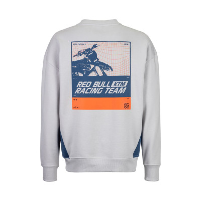 mikina DUSK, RED BULL KTM (světle šedá)
