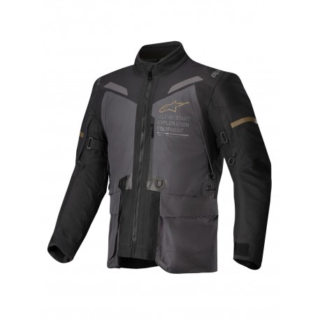 bunda ST-7 GORE-TEX, ALPINESTARS (šedá/černá/tmavá khaki) 2025