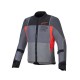 bunda ST-2 AIR, ALPINESTARS (šedá/tmavě šedá/červená) 2025