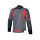 bunda ST-2 AIR, ALPINESTARS (šedá/tmavě šedá/červená) 2025