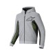 bunda CHROME AIR SPORT, ALPINESTARS (šedá/černá/tmavá khaki) 2025