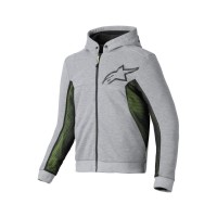 bunda CHROME AIR SPORT, ALPINESTARS (šedá/černá/tmavá khaki) 2025