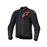 bunda VIPER AIR V4, ALPINESTARS (černá/červená fluo) 2025