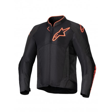 bunda VIPER AIR V4, ALPINESTARS (černá/červená fluo) 2025
