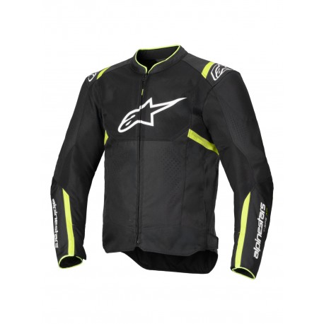 bunda T-SPS AIR V2, ALPINESTARS (černá/žlutá fluo) 2025