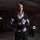 bunda MOGRESS AIR, ALPINESTARS (černá/mandlová/oranžová) 2025