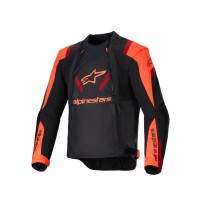 bunda T-STUNT AIR, ALPINESTARS (černá/červená fluo/červená) 2025