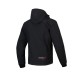 bunda RADIUM TECH HOODIE MM93 kolekce, ALPINESTARS (černá/červená/šedá) 2025