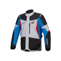 bunda ST-1 WATERPROOF HONDA kolekce, ALPINESTARS (šedá/modrá/černá/červená) 2025