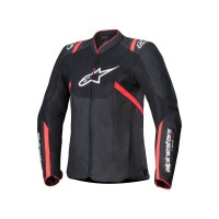 bunda STELLA T-SPS AIR V2, ALPINESTARS, dámská (černá/růžová) 2025