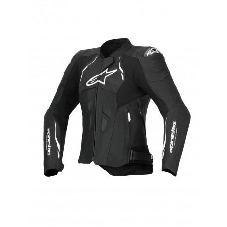 bunda STELLA DUSK, ALPINESTARS, dámská (černá/bílá) 2025