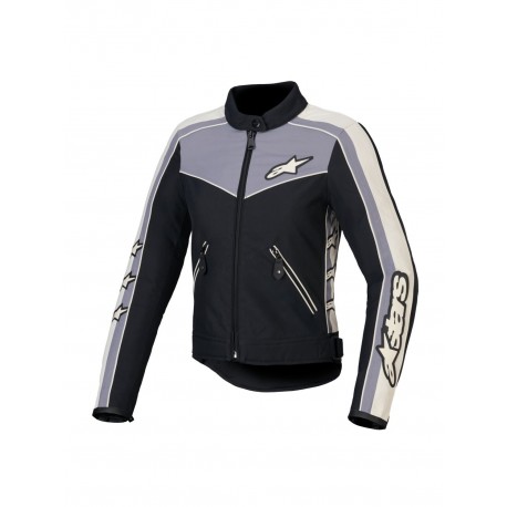 bunda STELLA T-DYNO WATER RESISTANT, ALPINESTARS, dámská (černá/tmavě šedá/šedá/béžová) 2025