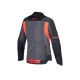 bunda STELLA ST-2 AIR, ALPINESTARS, dámská (šedá/tmavě šedá/korálová fluo) 2025