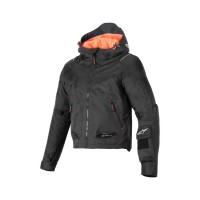 bunda MOLLY AIR, ALPINESTARS, dámská (černá/korálová fluo) 2025