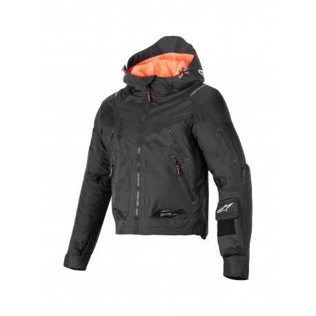 bunda MOLLY AIR, ALPINESTARS, dámská (černá/korálová fluo) 2025