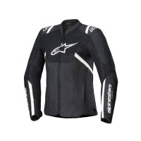 bunda STELLA T-SPS AIR V2, ALPINESTARS, dámská (černá/bílá) 2025