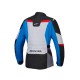 bunda STELLA ST-1 WATERPROOF HONDA kolekce, ALPINESTARS, dámská (šedá/modrá/černá/červená) 2025