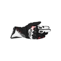 rukavice SP-3, ALPINESTARS (černá/bílá/červená fluo) 2025
