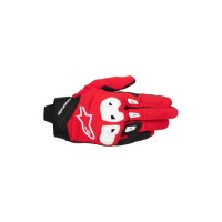 rukavice SP X 1, ALPINESTARS (červená/černá/bílá) 2025