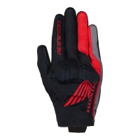 rukavice REEF V2 HONDA kolekce, ALPINESTARS (černá/červená/šedá) 2025