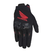 rukavice SP X 3 HONDA kolekce, ALPINESTARS (černá/červená) 2025