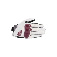 rukavice CHROME V2, ALPINESTARS, dámské (bílá offwhite/purpurová) 2025