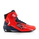 boty FASTER-4 MM93 kolekce, ALPINESTARS (červená fluo/modrá/bílá) 2025