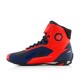 boty FASTER-4 MM93 kolekce, ALPINESTARS (červená fluo/modrá/bílá) 2025
