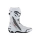boty SUPERTECH R VENTED, ALPINESTARS (bílá/světle šedá/černá, perforovaná obšívka) 2025