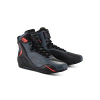 boty FASTER-4, ALPINESTARS (černá/šedá/červená fluo) 2025