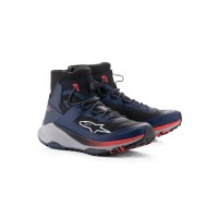 boty SPEEDFORCE XR, ALPINESTARS (modrá/černá/červená fluo/šedá) 2025