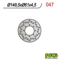NG zadní brzdový kotouč POLARIS SPORTSMAN 400/500 '01-03, (149x61x4,5MM) (8X5,5MM)