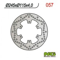 NG přední/zadní brzdový kotouč YAMAHA XTZ 750 SUPER TENERE '89-'91, přední XTZ 750 SUPER TENERE '92-'97 (245X115X4)(6X6,5MM)
