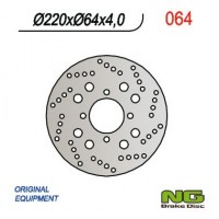 NG zadní brzdový kotouč SUZUKI AN 125/150 BURGMAN '02-'05 (220X64X4) (4X10,5MM)