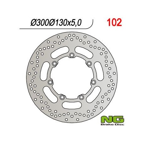 Přední brzdový kotouč KAWASAKI VN 1500/1600, NG
