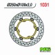 Přední brzdový kotouč KAWASAKI KXF 250/450 '03-'14 (250X109X3) (4X9,5MM) plovoucí, NG