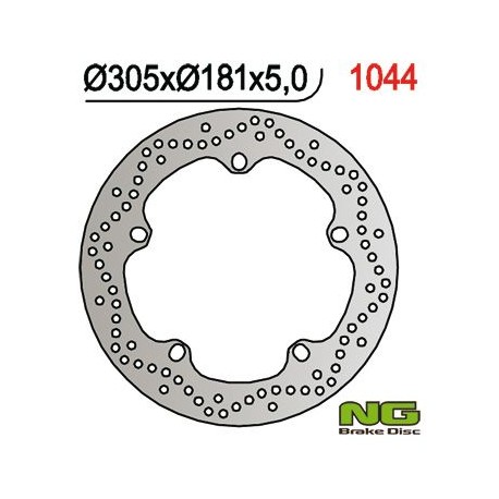 Přední brzdový kotouč BMW R 850GS '99-'07/1100GS '94-'01/1150/1200GS '04-'18, F750 GS '18-'22, F850 GS '19-'22, R1250GS '19-, NG
