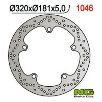 Přední brzdový kotouč BMW F 800/R850,1100,1150/K 1200/1300/1600 (320X181X4,8) (5X14,0MM), NG