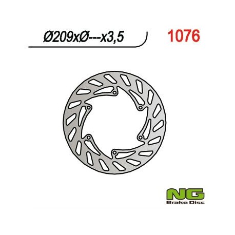 NG zadní brzdový kotouč CPI 50 SM/SX (209x-x3,5)
