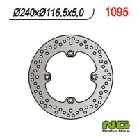 NG zadní brzdový kotouč HONDA CBF 500/600/1000, CBR 600F 11-13 (240X116X5) (4X10,5MM)CBF1000 '06-'16