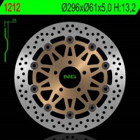 NG přední brzdový kotouč KAWASAKI ZX9R '98-'99 (296X61X5MM) (5X10,5MM)