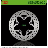 NG zadní brzdový kotouč SUZUKI GSX 1400 '02-'07 (260X105X5) (5x10,25mm)