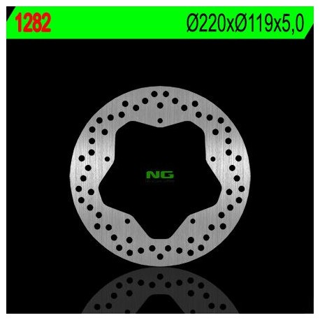 NG zadní brzdový kotouč BMW S 1000 R/RR '09-'15 (220X119X5) (5X6,6MM)